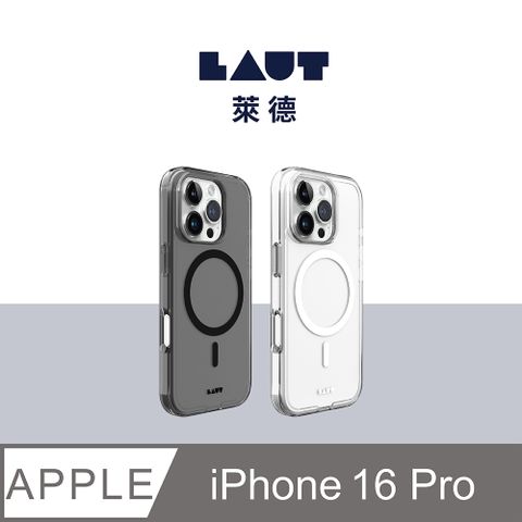 LAUT 萊德 iPhone 16 Pro 磁吸晶透保護殼