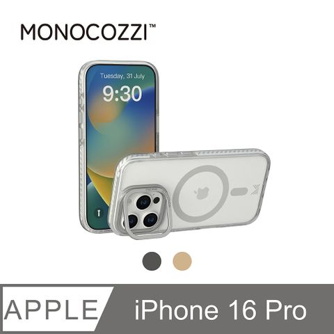 MONOCOZZI iPhone 16 Pro 磁吸金屬鏡頭支架防摔保護殼