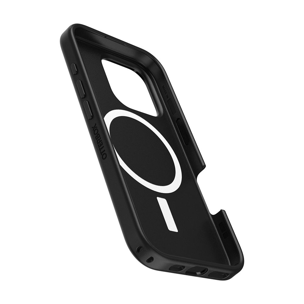 OTTERBOX iPhone 16 Pro 6.3吋 Symmetry Plus 炫彩幾何保護殼-黑(支援MagSafe)