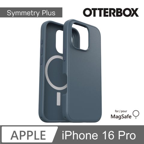 OTTERBOX iPhone 16 Pro 6.3吋 Symmetry Plus 炫彩幾何保護殼-藍(支援MagSafe)