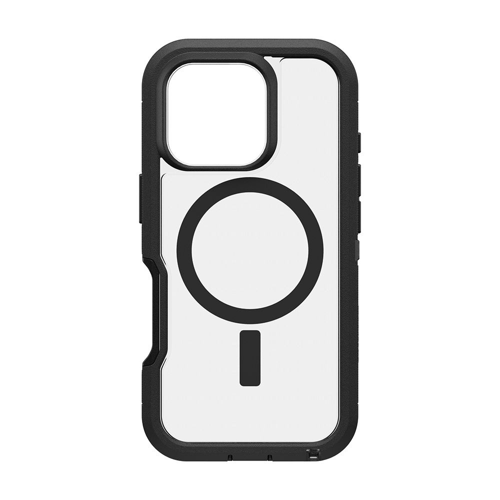 OTTERBOX iPhone 16 Pro 6.3吋 Defender XT 防禦者系列保護殼-黑透(支援MagSafe)