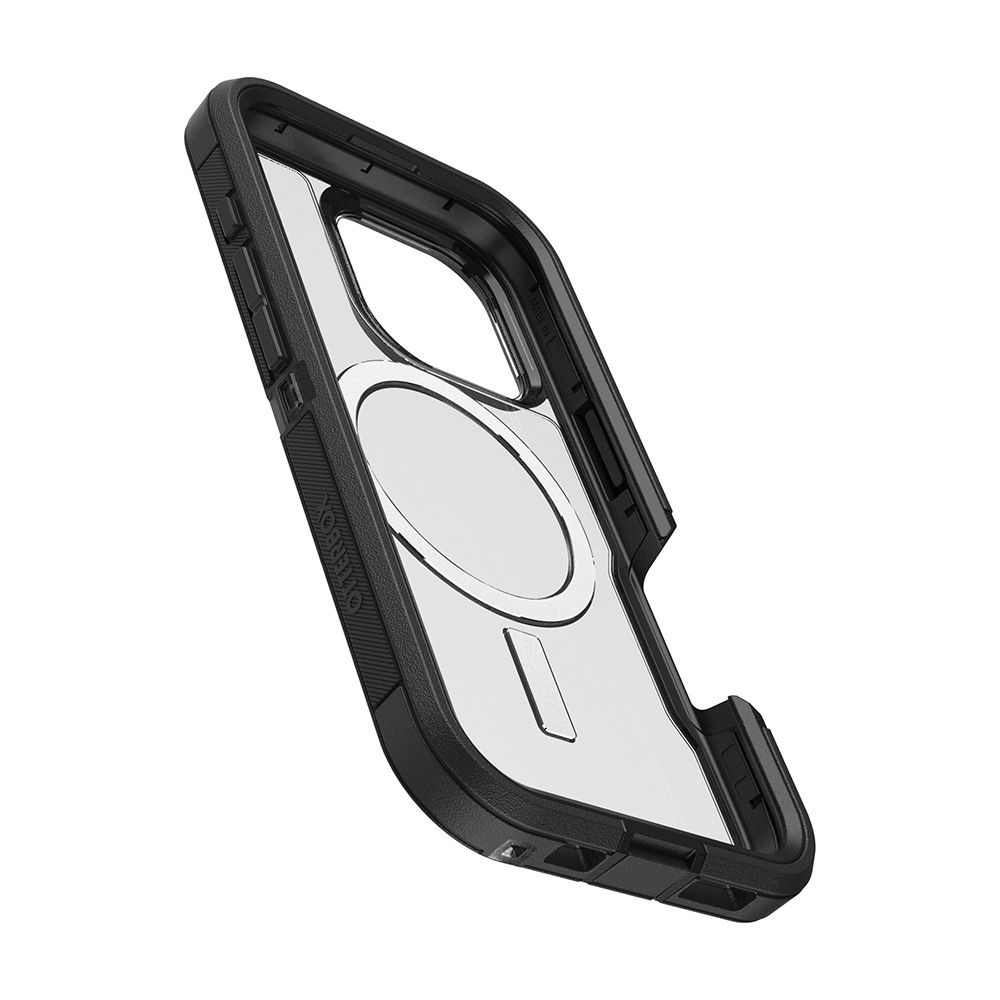 OTTERBOX iPhone 16 Pro 6.3吋 Defender XT 防禦者系列保護殼-黑透(支援MagSafe)