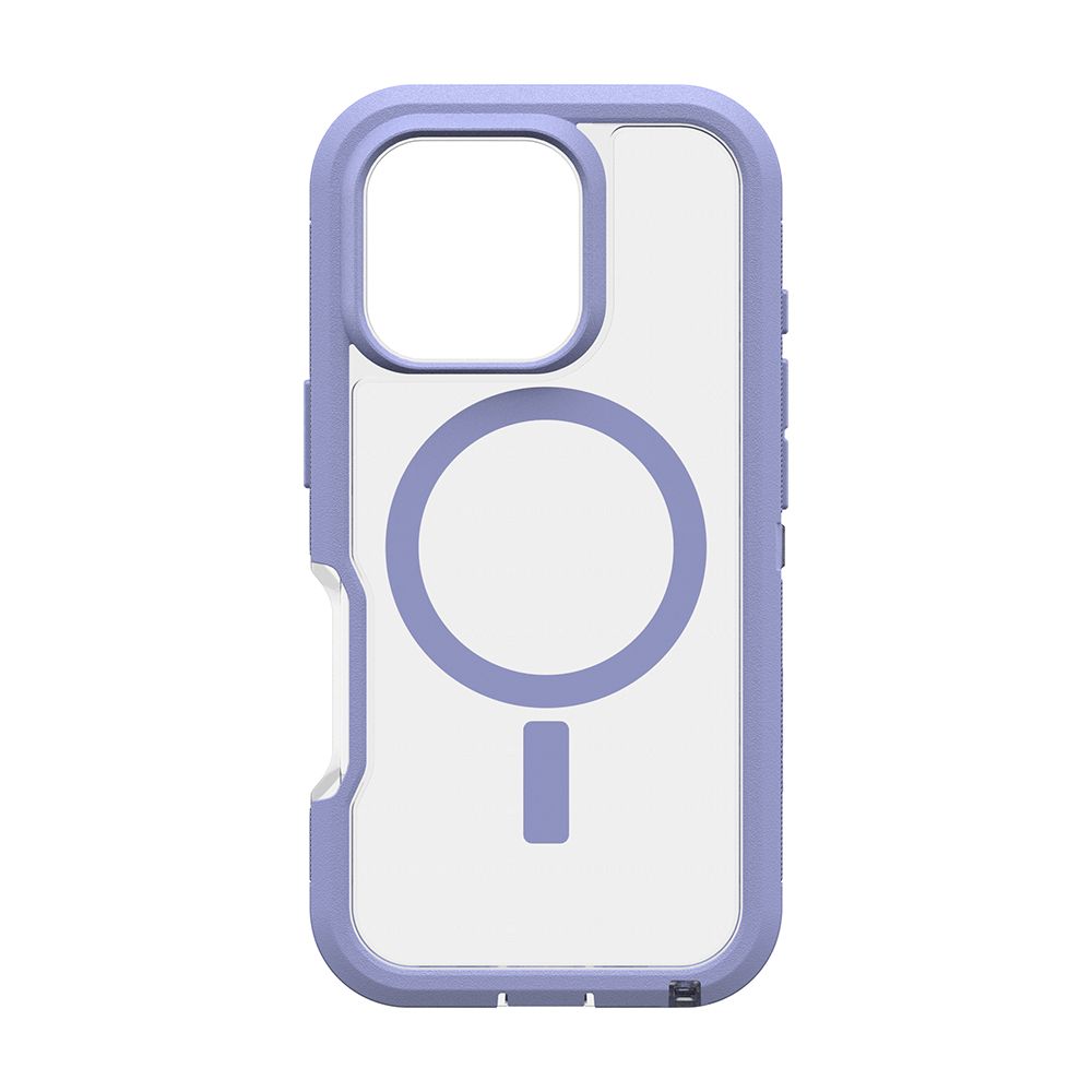 OTTERBOX iPhone 16 Pro 6.3吋 Defender XT 防禦者系列保護殼-紫透(支援MagSafe)