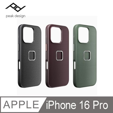 PEAK DESIGN iPhone 16 Pro 易快扣手機殼 尼龍纖維