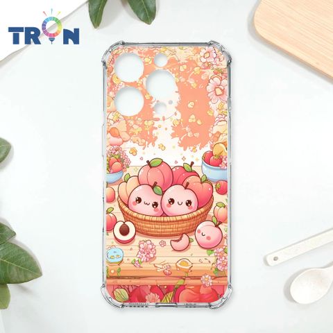 TRON IPhone 16 Pro 2顆快樂的水蜜桃 四角防摔殼 手機殼