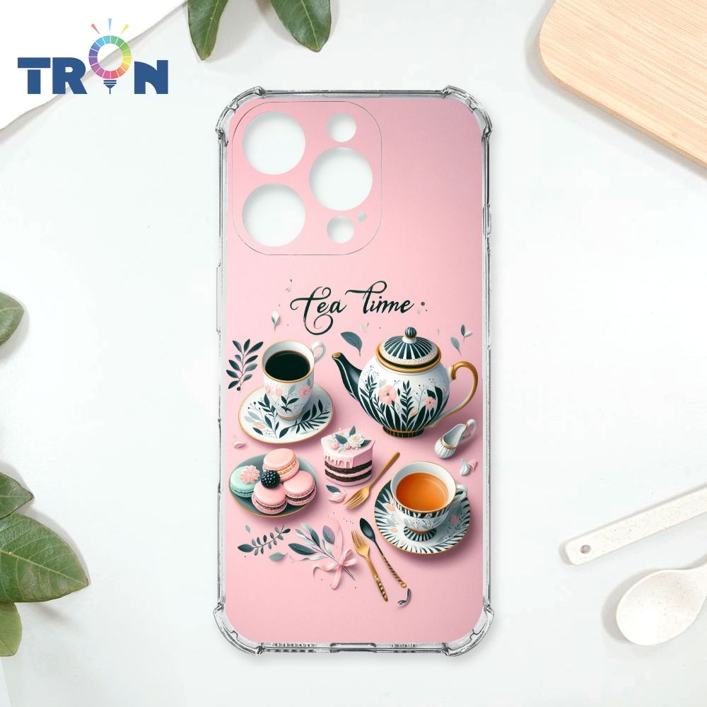  TRON IPhone 16 Pro 下午茶時光 四角防摔殼 手機殼