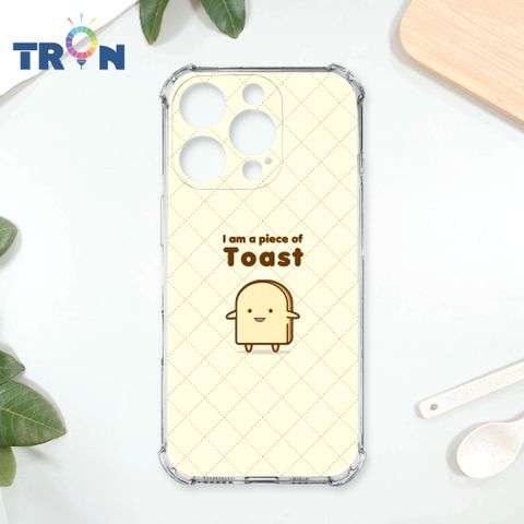 TRON IPhone 16 Pro 吐司麵包君心情系列 四角防摔殼 手機殼