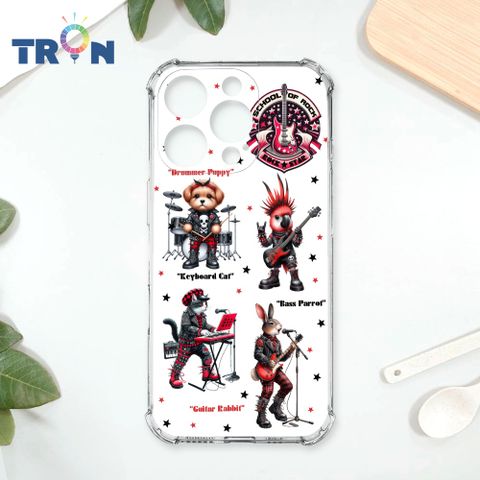 TRON IPhone 16 Pro 毛孩搖滾教室 四角防摔殼 手機殼