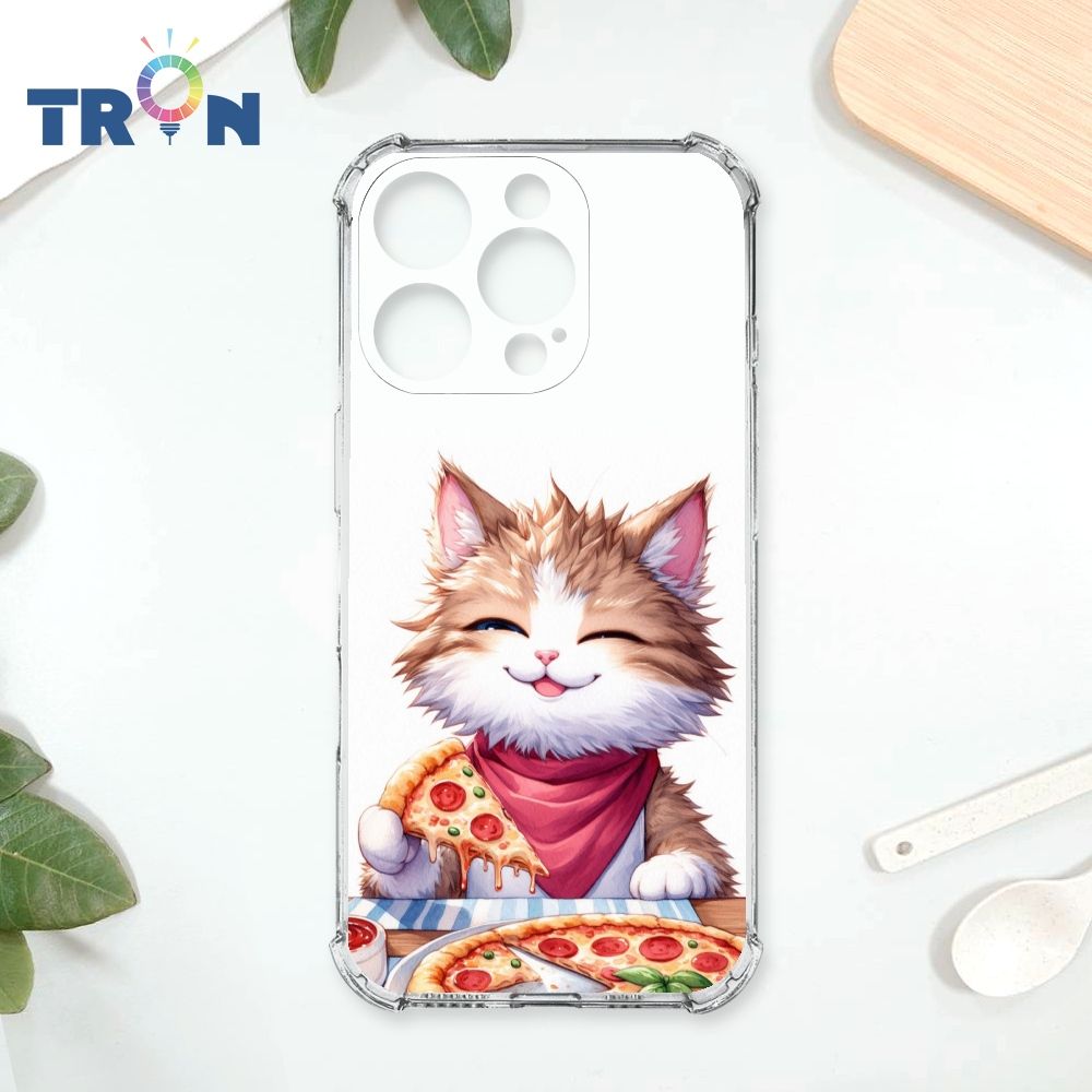  TRON IPhone 16 Pro 貓咪美食評鑑家 四角防摔殼 手機殼