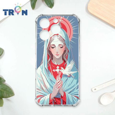 TRON IPhone 16 Pro 聖母水彩 四角防摔殼 手機殼