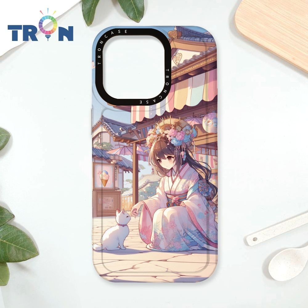  TRON iPhone 16 Pro 夢幻的店鋪 太空殼 透白款 手機殼