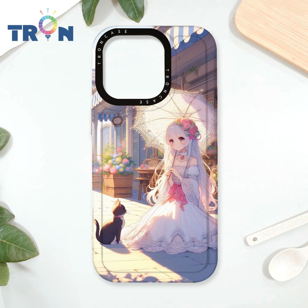  TRON iPhone 16 Pro 夢幻的店鋪 太空殼 透白款 手機殼