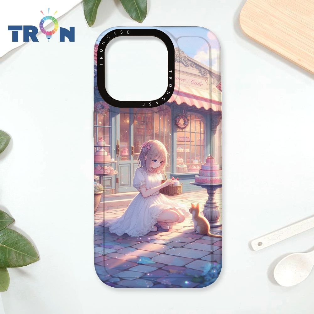  TRON iPhone 16 Pro 夢幻的店鋪 太空殼 透白款 手機殼