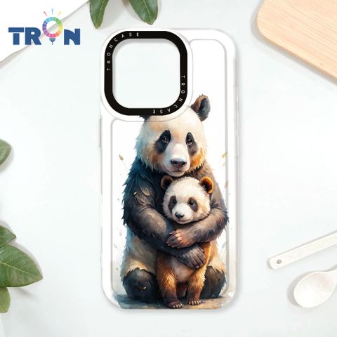 TRON iPhone 16 Pro 大小動物們-1 太空殼 透白款 手機殼