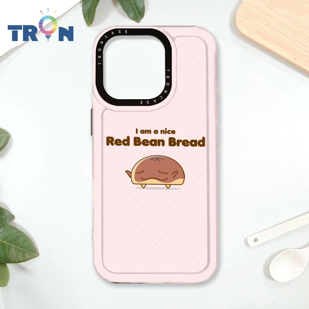  TRON IPhone 16 Pro 紅豆麵包君表情包系列 太空殼 透黑款 手機殼