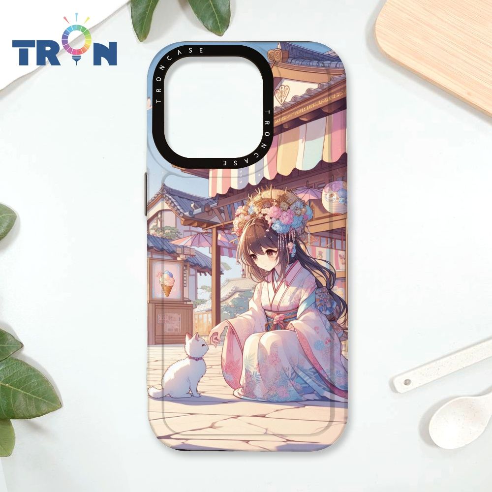  TRON IPhone 16 Pro 夢幻的店鋪 太空殼 透黑款 手機殼