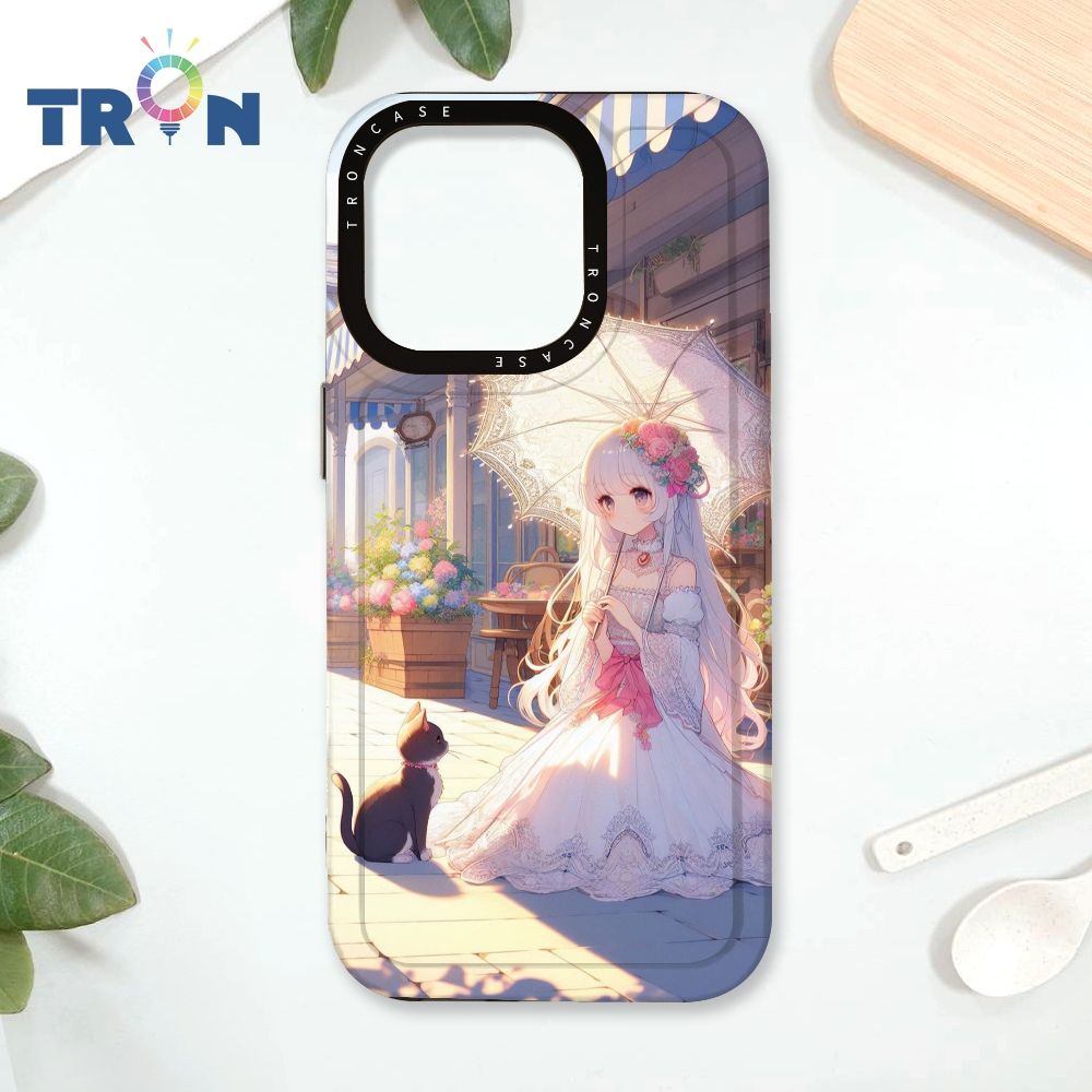  TRON IPhone 16 Pro 夢幻的店鋪 太空殼 透黑款 手機殼