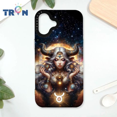 TRON IPhone 16 PLUS 十二星座系列 太空殼 透黑款 手機殼