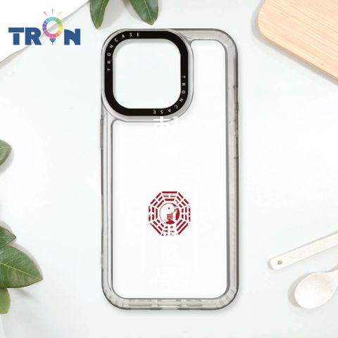 TRON iPhone 16 Pro 白色現代符咒 太空殼 透白款 手機殼