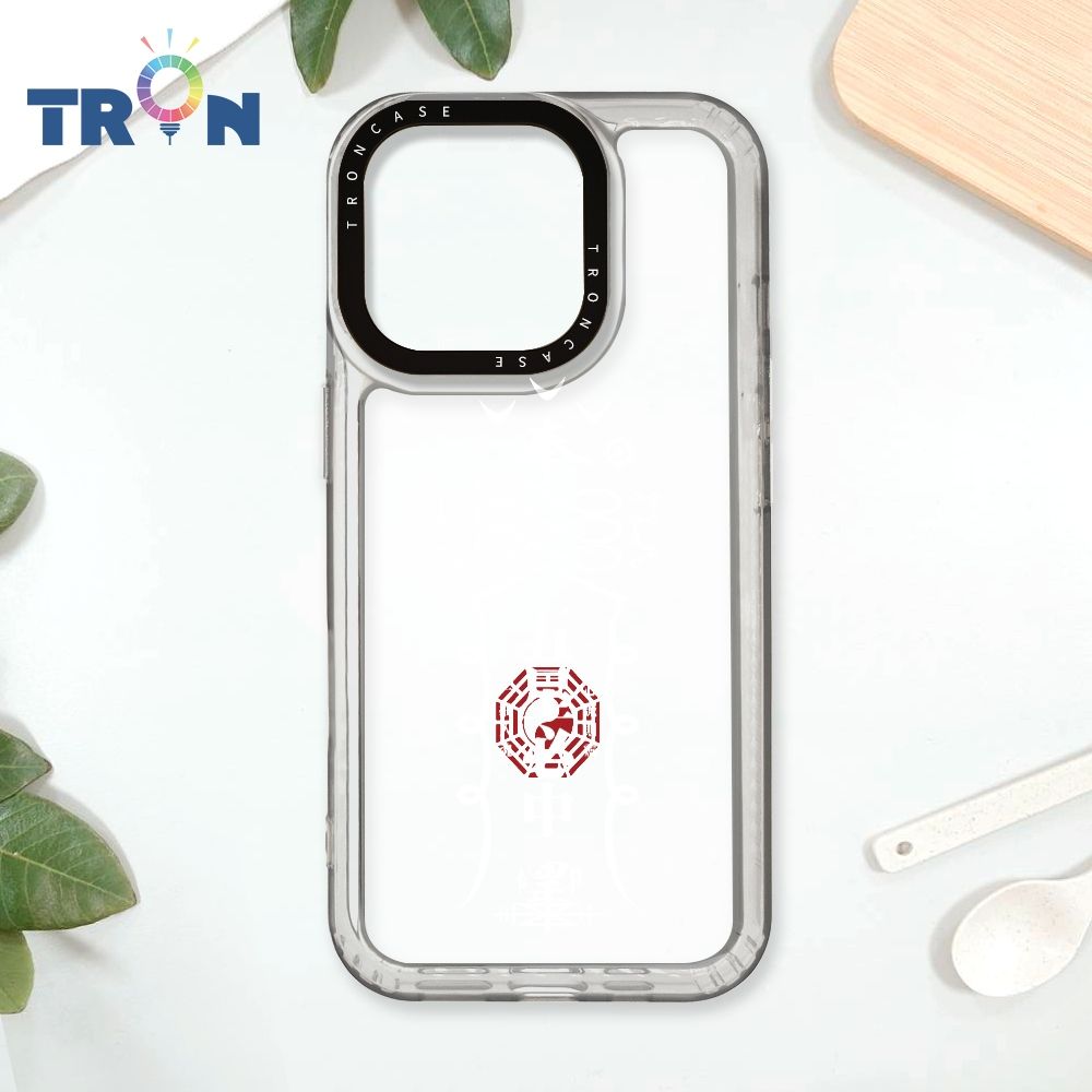  TRON iPhone 16 Pro 白色現代符咒 太空殼 透白款 手機殼