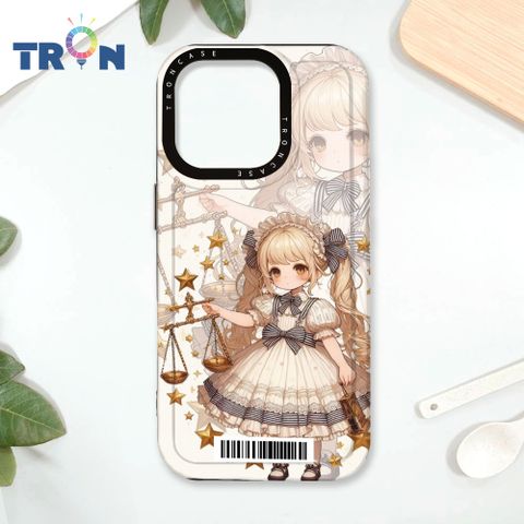 TRON IPhone 16 Pro 日系可愛小女孩星座系列  載具 太空殼 透黑款 手機殼
