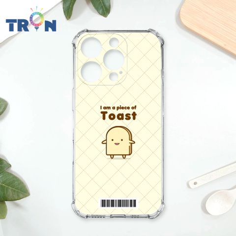 TRON IPhone 16 Pro 吐司麵包君心情系列  載具 四角防摔殼 手機殼