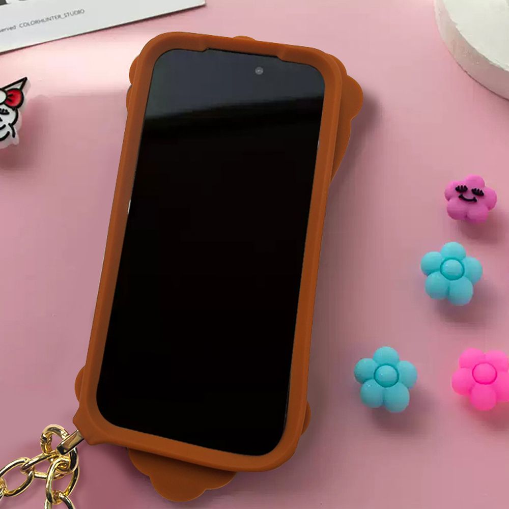 Candies iPhone 16 Pro - 花花睡眠寶寶(咖啡)