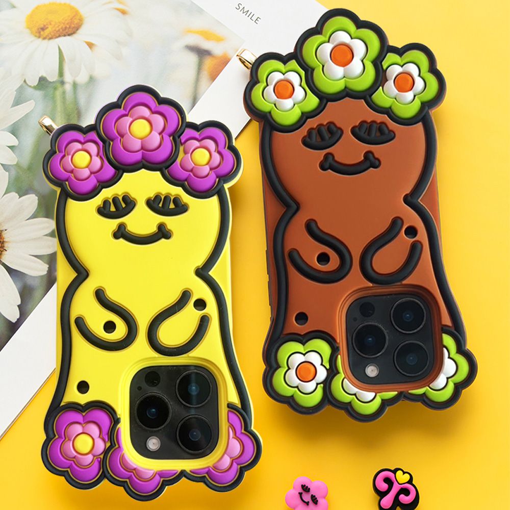 Candies iPhone 16 Pro - 花花睡眠寶寶(咖啡)