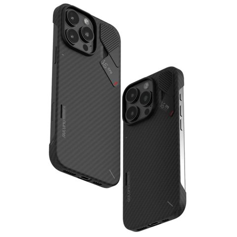 AULUMU iPhone 16 Pro / Pro Max 變色散熱手機殼 (MagSafe兼容) - 開孔版 - 碳纖維款
