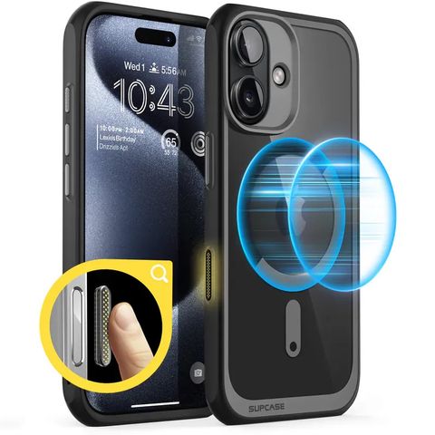 SUPCASE UB Mag iPhone 16系列透色磁吸軍規防摔殼｜相機按鍵
