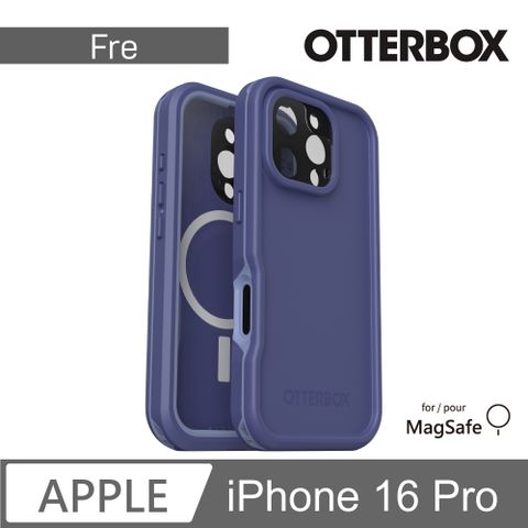 OtterBox LifeProof iPhone 16 Pro 6.3吋 Fre 全方位防水/雪/震/泥 保護殼-紫(支援MagSafe)