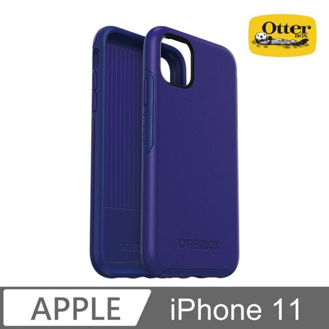 OtterBox iPhone 11 Symmetry炫彩幾何保護殼-藍