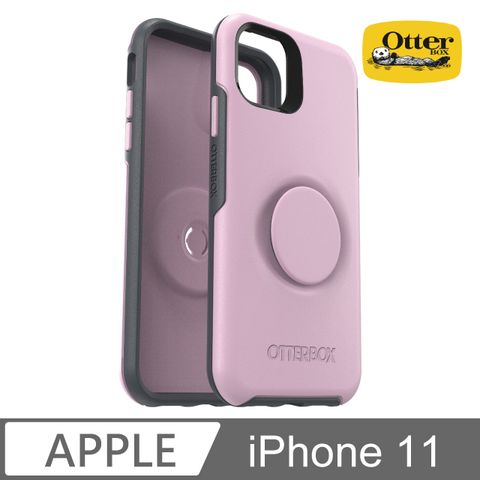 OtterBox Otter + Pop iPhone 11 Symmetry炫彩幾何泡泡騷保護殼-粉