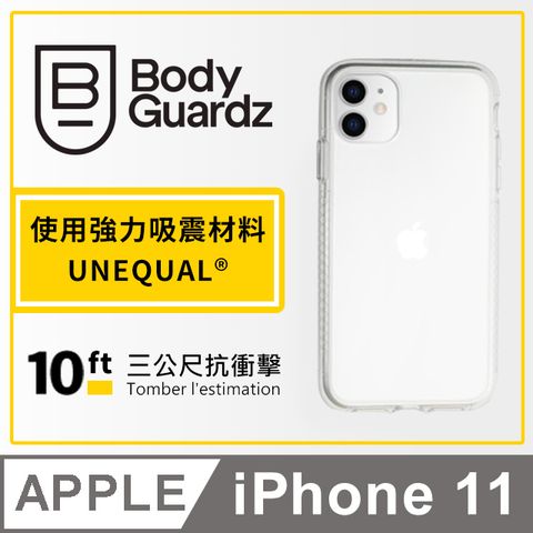 BodyGuardz 美國  iPhone 11 Ace Pro 頂級王牌耐衝擊軍規殼 - 透明