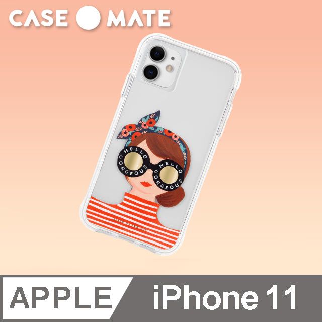 Case-Mate 美國 CaseMate x Rifle Paper Co. 限量聯名款 iPhone 11 防摔手機保護殼 - 美麗女孩