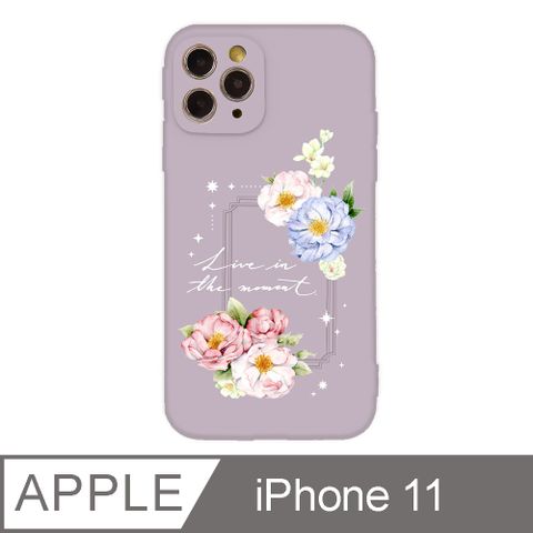 iPhone 11 6.1吋 樂意loidesign神秘玫瑰園全包抗污iPhone手機殼