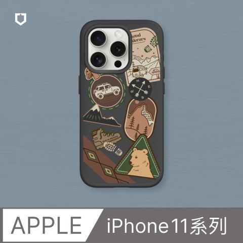 【犀牛盾】iPhone 11系列SolidSuit防摔背蓋手機殼∣獨家設計-回訪自然(多色可選)