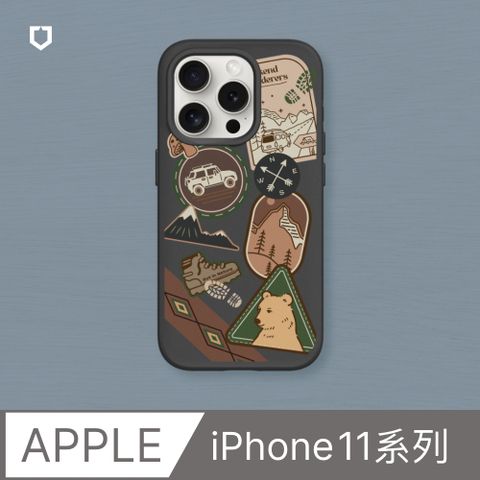 RHINOSHIELD 犀牛盾 iPhone 11系列SolidSuit防摔背蓋手機殼獨家設計-回訪自然(多色可選)