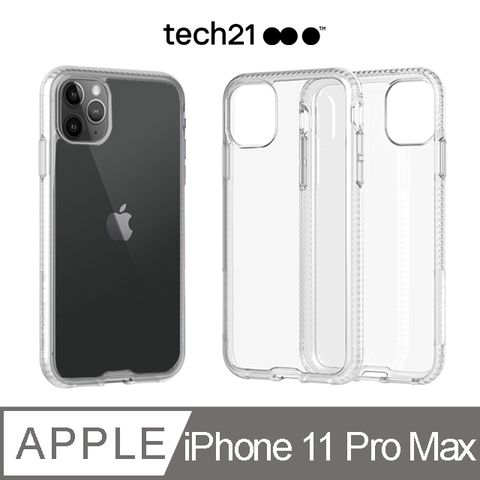 Tech21 好禮送下拉可選Tech 21英國超衝擊PURE CLEAR iPhone 11 Pro Max  防撞硬式清透保護殼【硬式】