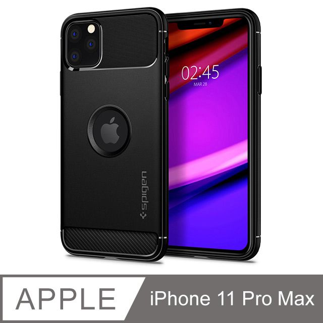 LINE SGP / Spigen iPhone 11 Pro Max Rugged Armor-軍規防摔保護殼