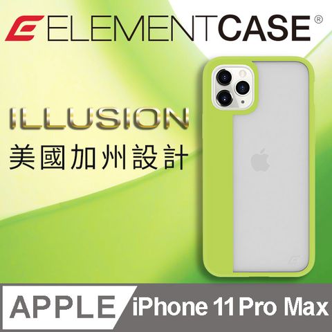 Element Case 美國  iPhone 11 Pro Max Illusion 輕薄幻影軍規殼 - 活力綠