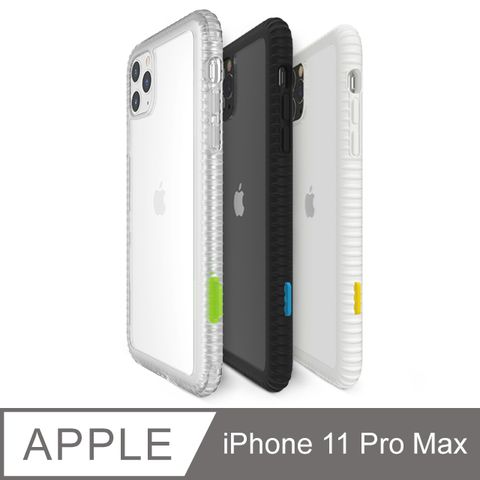 選用日本專利「αGEL」分子凝膠超強吸震素材JTLEGEND iPhone 11 Pro Max Wavyee 防摔保護殼