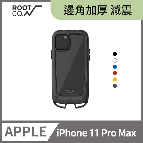 日本ROOT CO. iPhone 11 Pro Max Gravity Hold. 雙掛勾式軍規防摔手機