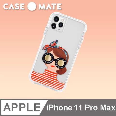 純淨 美國 CaseMate x Rifle Paper Co. 限量聯名款 iPhone 11 Pro Max 防摔手機保護殼 - 美麗女孩