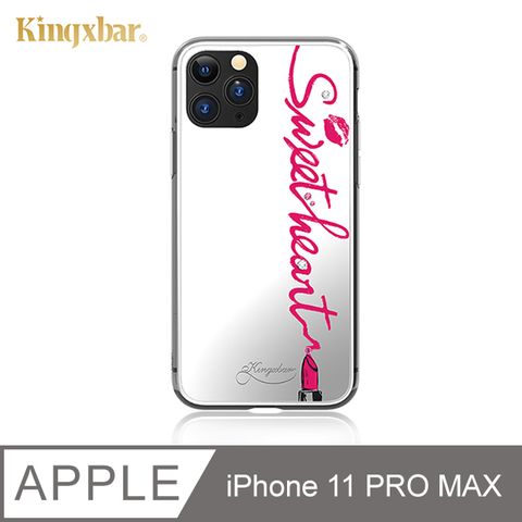 Kingxbar 天使系列 iPhone11 Pro Max 手機殼 i11 Pro Max 施華洛世奇水鑽保護殼 (甜心)