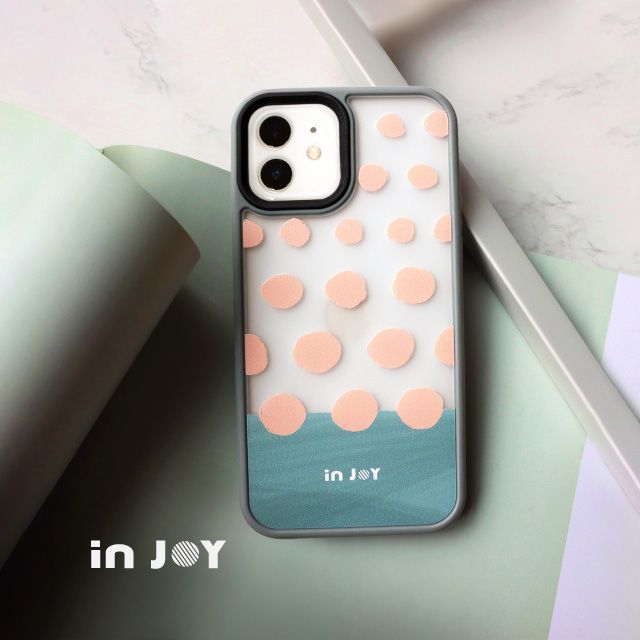 INJOY mall  iPhone 11 Pro Max 奶油泡泡 磨砂手感 防摔手機殼