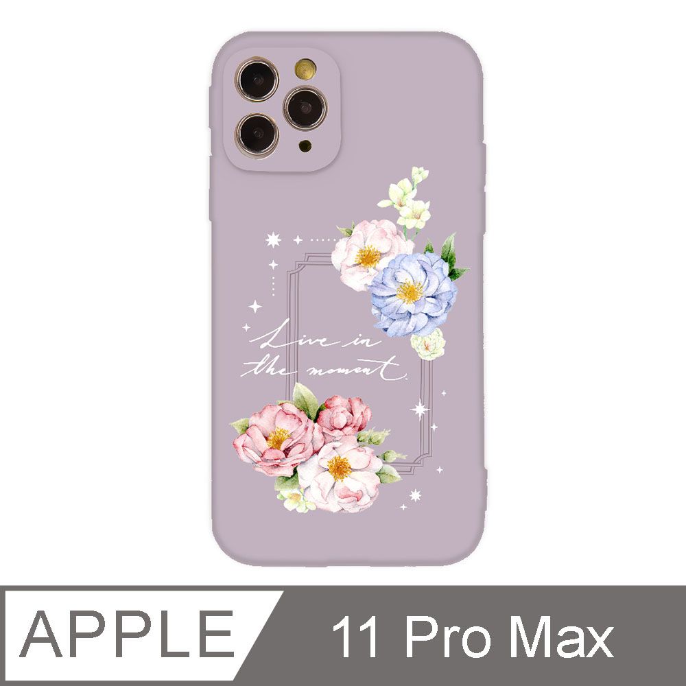  iPhone 11 Pro Max 6.5吋樂意loidesign神秘玫瑰園全包抗污iPhone手機殼