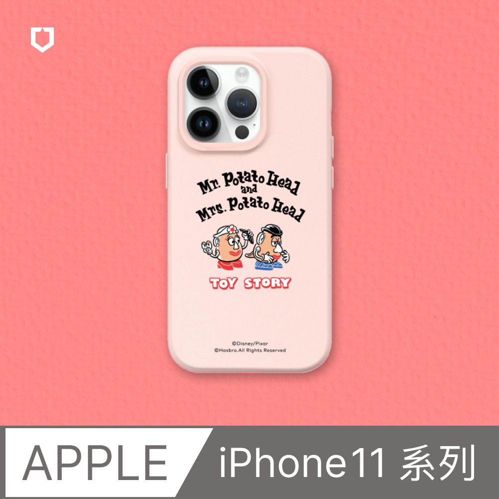 RHINOSHIELD 犀牛盾 iPhone 11系列SolidSuit防摔手機殼玩具總動員系列-Hello! 蛋頭先生與蛋頭太太(多色可選)