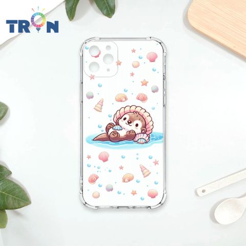TRON IPhone 11 PRO MAX 一隻可愛的水獺系列 四角防摔殼 手機殼