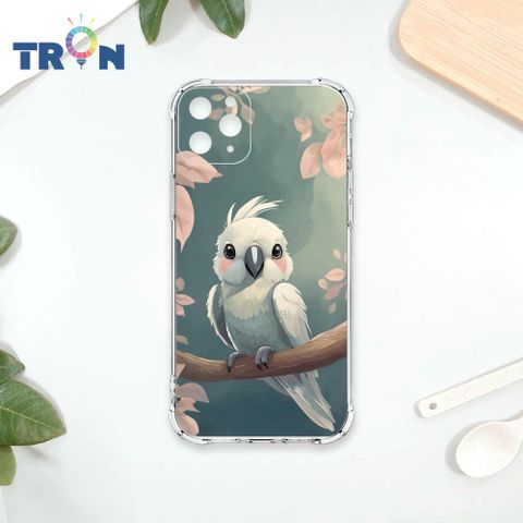 TRON IPhone 11 PRO MAX 可愛巴丹鸚鵡系列 四角防摔殼 手機殼